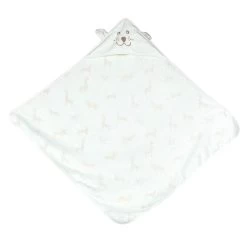 Baby Swimming Towel Cotton With Hood SAVANNAH Print -Pro Swim Shop baby swimming towel cotton with hood savannah print 3
