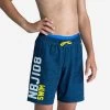 Boys' Long Swimming Swim Shorts 100 - Tex 2 Boys' Long Swimming Swim Shorts 100 - Tex -Pro Swim Shop boys long swimming trunks 100 all chin black