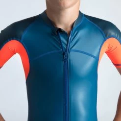 Boys' Swimming Suit - Shorty 100 Kloupi -Pro Swim Shop boys swimming suit shorty 100 kloupi blue red 3