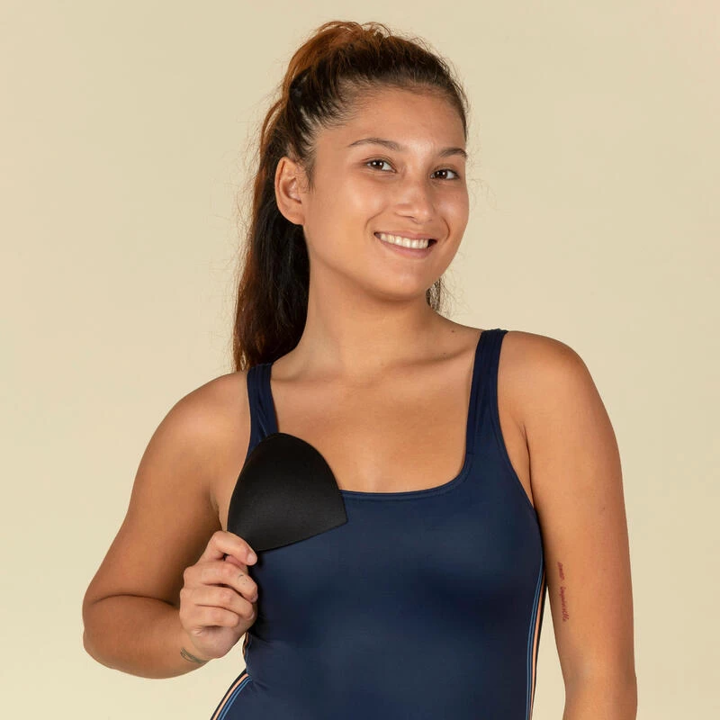 HEVA SKIRT 100 Women's 1-piece Skirt Swimsuit - Cola 6 HEVA SKIRT 100 Women's 1-piece Skirt Swimsuit - Cola - Image 4