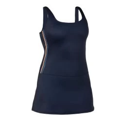 HEVA SKIRT 100 Women's 1-piece Skirt Swimsuit - Cola 16 HEVA SKIRT 100 Women's 1-piece Skirt Swimsuit - Cola -Pro Swim Shop heva skirt 100 womens 1 piece skirt swimsuit navy stripes 6