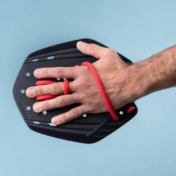 SWIMMING HAND PADDLES 900 XL BLACK RED -Pro Swim Shop k107889d275c6c56ccc1d4f956689bcf7