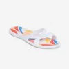 Women's Pool Sandals Slap 500 Lea White Beige -Pro Swim Shop k12a8dc6e99919db7d2b46a1cbe6fda05