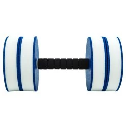 Pair Of Foam Aquafit Dumbbells Aquagym Blue White -Pro Swim Shop k53df9d9da0e8c588918058f6178a044f