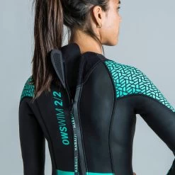 Women's Open Water Swimming 2.5/2 Mm Glideskin Neoprene Wetsuit OWS 500 -Pro Swim Shop k873baa9229bbef919fc13207886abe89
