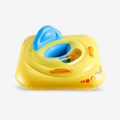 Inflatable Baby Seat Buoy For Swimming Pool With Porthole With Handles 7