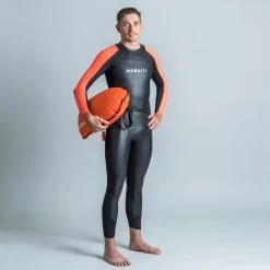 Men's Open Water Swimming 2/1.8 Mm Glideskin Neoprene Wetsuit OWS 100 -Pro Swim Shop kc4a1bb89b1fc5d20d659eb42f39630f4