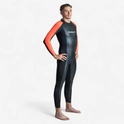 Men's Open Water Swimming 2/1.8 Mm Glideskin Neoprene Wetsuit OWS 100