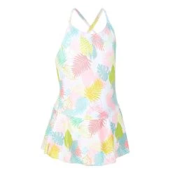 Lila All Omi 100 Girls Swimming One-Piece Swimsuit/Skirt -Pro Swim Shop lila ama 100 girls swimming one piece swimsuitskirt white 5