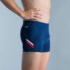 Men's Swimming Boxers Fiti 9 Men's Swimming Boxers Fiti -Pro Swim Shop mens swimming boxers fiti bluewhitered 2