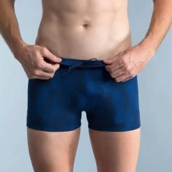 Men's Swimming Boxers Fiti 11 Men's Swimming Boxers Fiti -Pro Swim Shop mens swimming boxers fiti bluewhitered 4