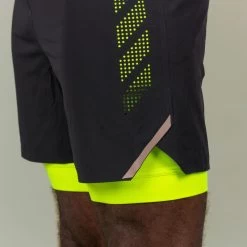 Men's Swimming Jammer-Swim Short 500 Fiti - Black / Yellow / Beige -Pro Swim Shop mens swimming jammer swim short 500 fiti black yellow beige 6