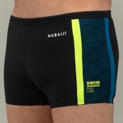 Men's Swimming Boxers - Yoko -Pro Swim Shop mens swimming trunks yoko black yellow blue 2