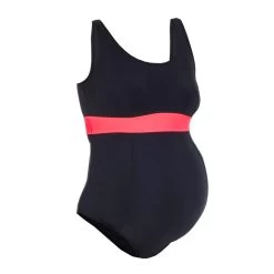 Romane 100 Women's Maternity Swimsuit -Pro Swim Shop romane 100 womens maternity swimsuit 1 piece black coral 2