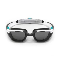 Swimming Goggles - TURN Size S - Smoked Lenses - White/Black/Turquoise -Pro Swim Shop swimming goggles turn size s smoked lenses whiteblackturquoise 2