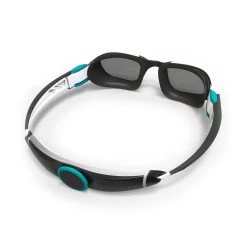 Swimming Goggles - TURN Size S - Smoked Lenses - White/Black/Turquoise -Pro Swim Shop swimming goggles turn size s smoked lenses whiteblackturquoise 4