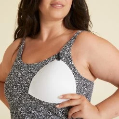 Women's 1-piece Swimsuit Heva Tankini Leo -Pro Swim Shop womens 1 piece swimsuit heva tankini leo black 2