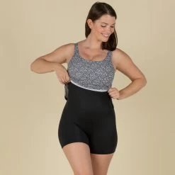 Women's 1-piece Swimsuit Heva Tankini Leo -Pro Swim Shop womens 1 piece swimsuit heva tankini leo black 5