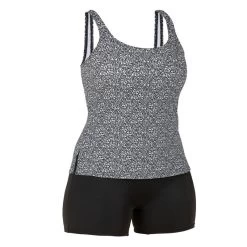 Women's 1-piece Swimsuit Heva Tankini Leo -Pro Swim Shop womens 1 piece swimsuit heva tankini leo black 7