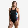 Women's 1-piece Swimsuit Vega Light Fern -Pro Swim Shop womens 1 piece swimsuit vega light fern black