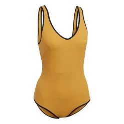 Women's Aquagym 1-piece Swimsuit Ines -Pro Swim Shop womens aquafit 1 piece swimsuit ines mustard 9