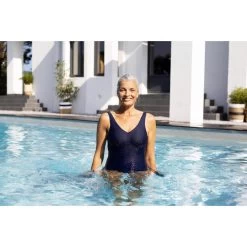 Women's Aquafitness One-Piece Swimsuit Romi - Salento -Pro Swim Shop womens aquafit 1 piece swimsuit romi salento dark blue 5