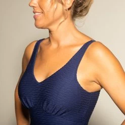 Women's Aquafitness One-Piece Swimsuit Romi - Salento -Pro Swim Shop womens aquafit 1 piece swimsuit romi salento dark blue 6