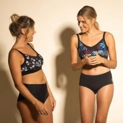 Women's Aquafit-Aquabiking Bikini Bottom Swimsuit Lola Black -Pro Swim Shop womens aquafit aquabiking bikini bottom swimsuit lola black 5