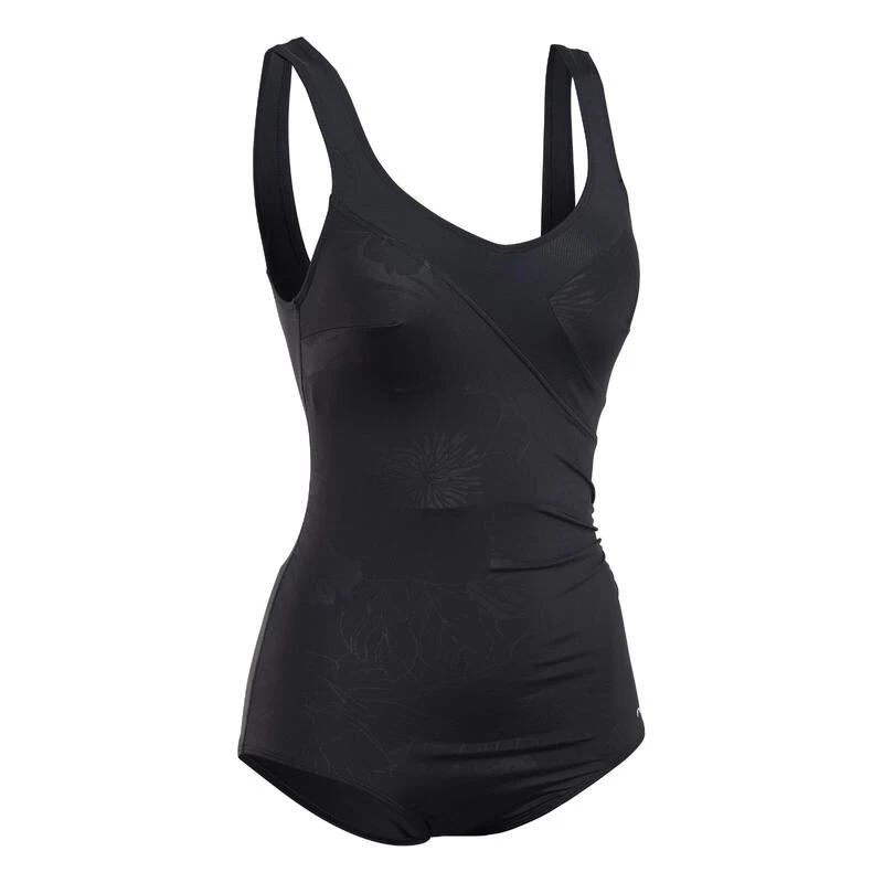 Women's Aquafitness One-Piece Swimsuit Karli - Lys Black 13 Women's Aquafitness One-Piece Swimsuit Karli - Lys Black - Image 11