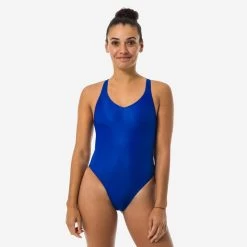 Women's Artistic (Synchronised) Swimming One-Piece Swimsuit - Black. -Pro Swim Shop womens artistic synchronised swimming one piece swimsuit blue 6