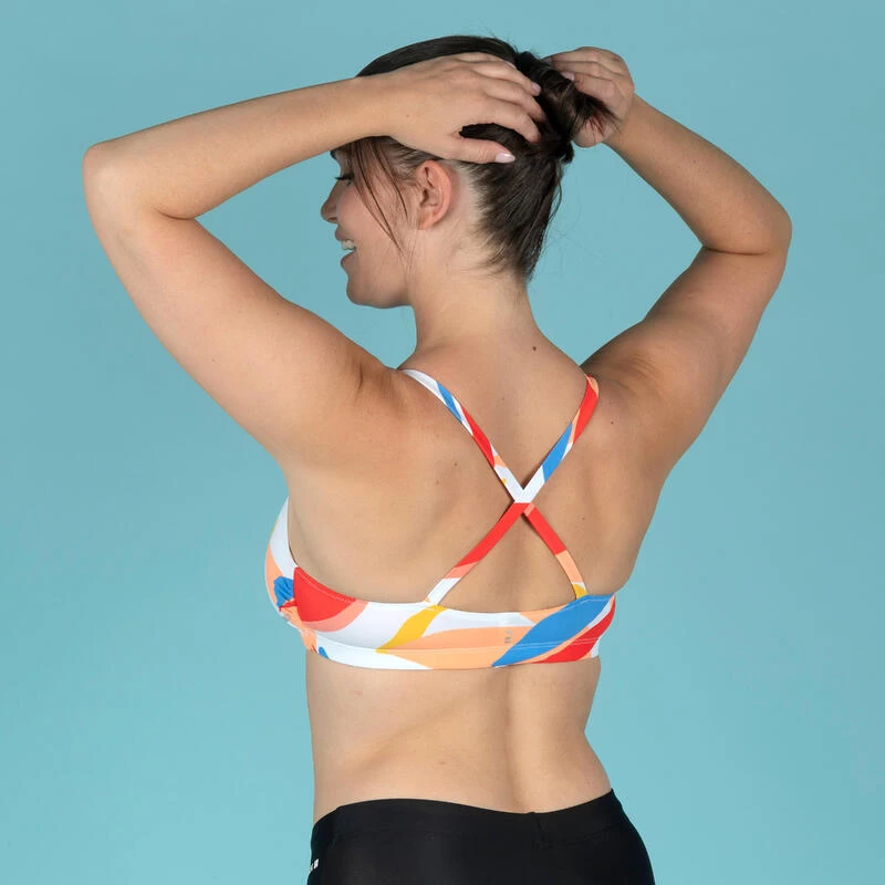 Women's Bikini Swimsuit Top Lila Melon 4 Women's Bikini Swimsuit Top Lila Melon - Image 2