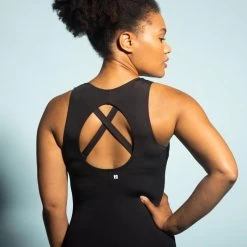 Women's One-Piece Aquafitness Aquabiking Swimsuit Lio -Pro Swim Shop womens one piece aquafitness aquabiking swimsuit lio black 7