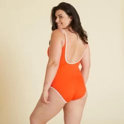 Women's One-piece Swimsuit Heva Joy Zip -Pro Swim Shop womens one piece swimsuit heva joy zip red 9