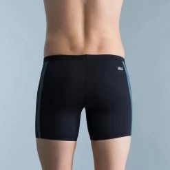 Yoko 500 Men's Swimming Boxers -Pro Swim Shop yoko 500 mens swimming boxers blackgreyblue 3